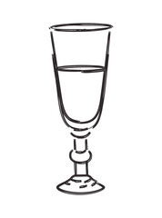 cup with beverage icon vector illustration design