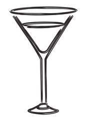 cup with beverage icon vector illustration design