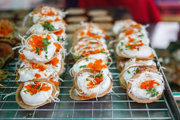 Fresh thai crispy pancake.