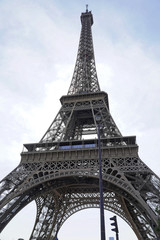 Fototapeta na wymiar Eiffelturm, Tour Eiffel, Champs de Mars, Paris, Île-de-France, Frankreich, Europa