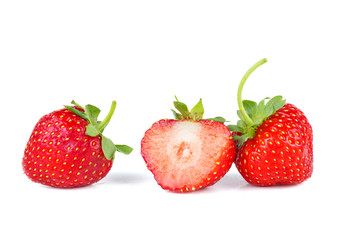 Uncultivated strawberries