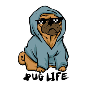Pug life . gang pug