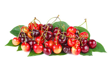 Obraz na płótnie Canvas Red cherries