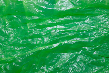 Fototapeta premium green plastic bag texture