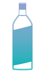 alcoholic beverage bottle icon vector illustration design