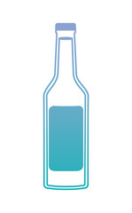 alcoholic beverage bottle icon vector illustration design
