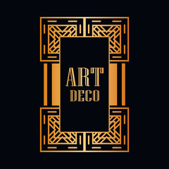 Art Deco Frame