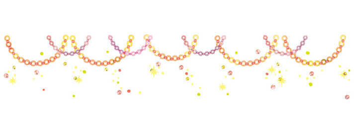 ガーランドのイラスト