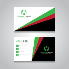 Fototapeta premium Business Card Template. creative business card