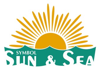 Symbol of sun and sea.