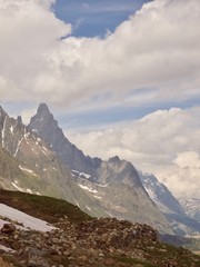 Fototapeta premium Col de la Seigne / Valle d'Aosta,Italy