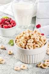 Healthy breakfast ingredients