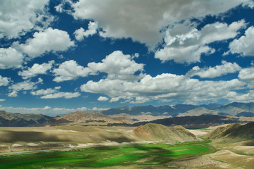 Road near Issyk-Kul lake,