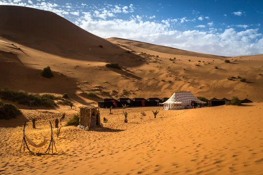 Wüstencamp in Marokko