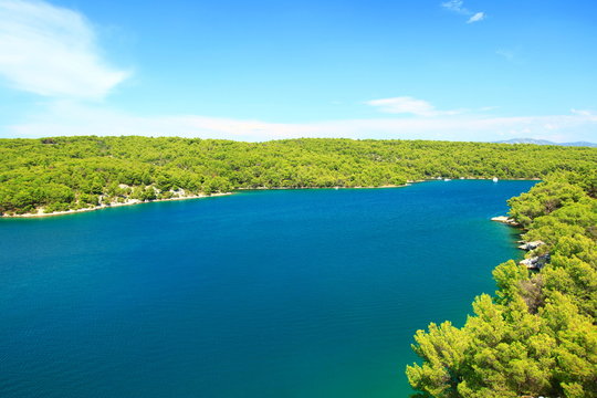 Grebastica bay, Adriatic sea, Croatia