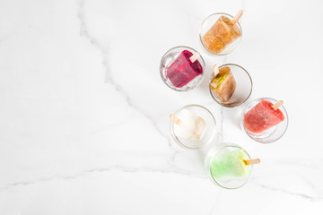 Frozen summer cocktails