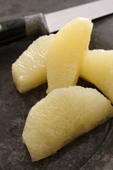 prepared grapefruit segments