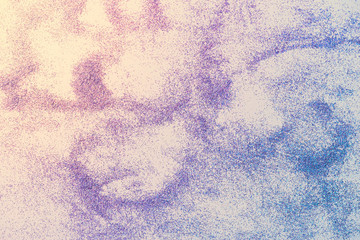 abstract painting with sand pastel color