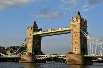 Fototapeta na wymiar London Tower Bridge River on Thames river