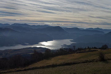 Obraz premium lac de montagne