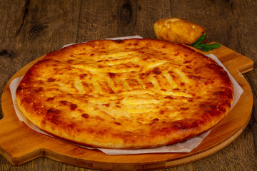 Homemade Ossetian pie