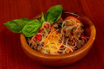 Noodle with beef