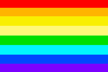 LGBT flag is a symbol of identity. Rainbow pride flag - the banner of freedom of homosexuals.  