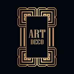 Art Deco Frame