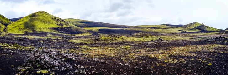 Islandia - panorama wulkaniczna