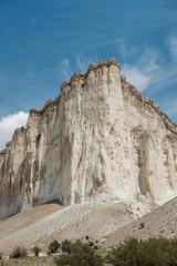 High White cliff. Landscape