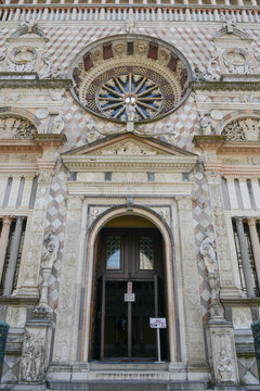 Basilica of Santa Maria Maggiore in Bergamo on Italy.