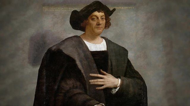 Chirstopher Columbus Animated Painting