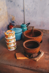 Traditional chinese kitchen