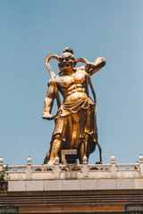 Statues in a Chinese temple in Malaysia