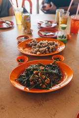 Seafood street food malaysia island 