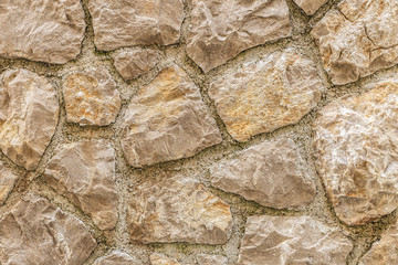 Pattern Of Real Stone Wall