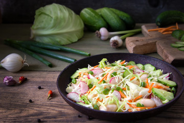 Dietary salad.
