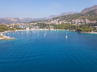 Fototapeta premium Aerial view of beautiful Croatia