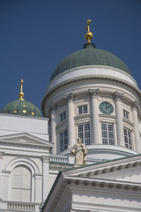  cathedral in the Old Town of Helsinki, Finland
