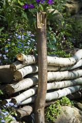 A small fence in the garden © Heroc