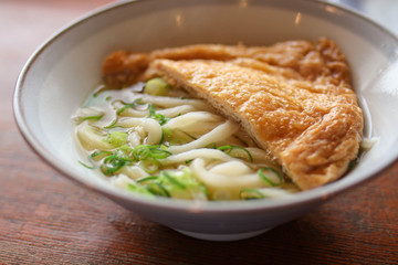 きつねうどん sanuki udon, kitsune udon