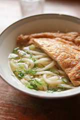 きつねうどん sanuki udon, kitsune udon