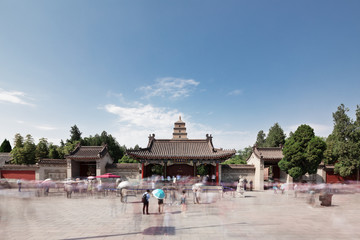 Giant Wild Goose Pagoda, Xian, China