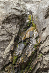 Waterfall in the Himalayan mountains