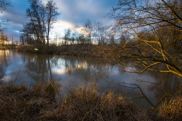 Abendstimmung am See