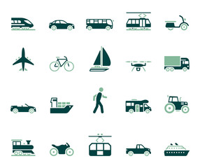Traffic & Mobility - Iconset