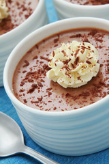 chocolate pot mousse dessert