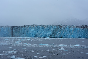 Blue Ice of Columbia Glacier in Prince William Sound