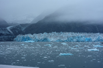 Blue Ice of Columbia Glacier in Prince William Sound