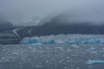 Blue Ice of Columbia Glacier in Prince William Sound